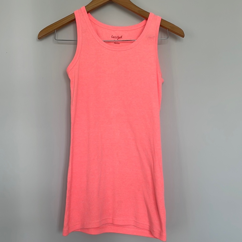 Cat & Jack Orange Tank Top Sz XL